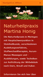 Mobile Screenshot of naturheilpraxis-honig.de